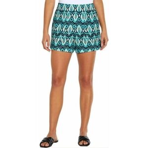 Wildfox Womens Lightweight Short Feathers Blue NWT